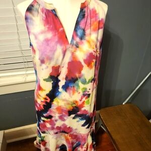 Cabi colorful long dress small